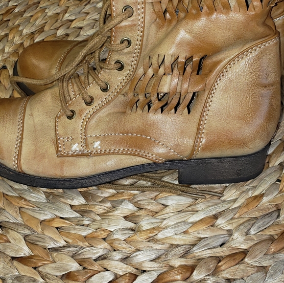 Rampage ankle woven tie bootie boot - Picture 3 of 5